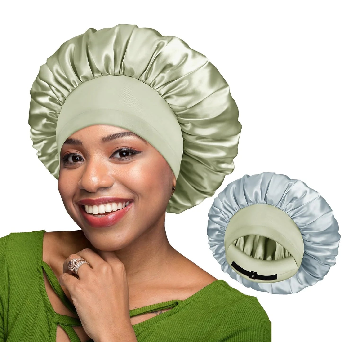 Satin Silk Bonnet/Night cap